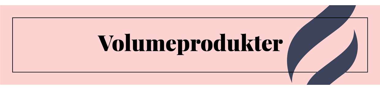Volume produkter til håret