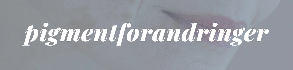 Pigmentforandringer