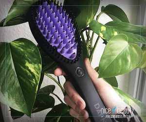 Glat hår med glattebørste!?