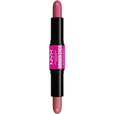 NYX Professional Makeup Wonder Stick Dual-Ended Cream Blush Stick 8 g - 01 Light Peach + Baby Pink