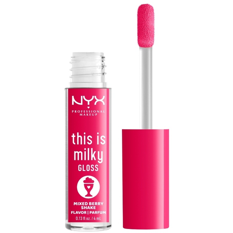NYX Prof. Makeup This Is Milky Gloss 4 ml - 09 Mixed Berry Shake