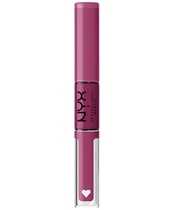 NYX Prof. Makeup Shine Loud High Pigment Lip Shine 3,4 ml - Hottie Hijacker