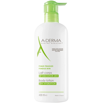 A-DERMA Body Lotion 24H Hydration 400 ml