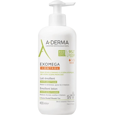 A-DERMA Exomega Control Emollient Lotion 400 ml