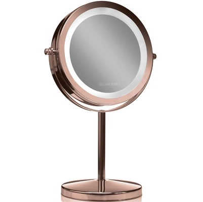 Gillian Jones Stand LED Light Mirror x10 - Copper 10384