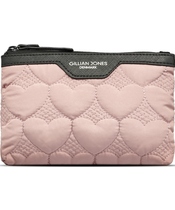 Gillian Jones Urban Travel Makeup Purse - Quilted Heart 10063-71