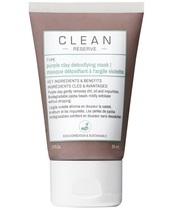 Clean Perfume Reserve Hair & Body Purple Clay Detoxifying Face Mask 59 ml