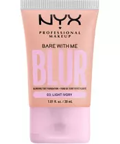 NYX Prof. Makeup Bare With Me Blur Tint Foundation 30 ml - 03 Light Ivory