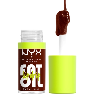 NYX Prof. Makeup Fat Oil Lip Drip 4,8 ml - 08 Status Update
