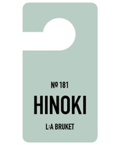 L:a Bruket 181 Fragrance Tag - Hinoki