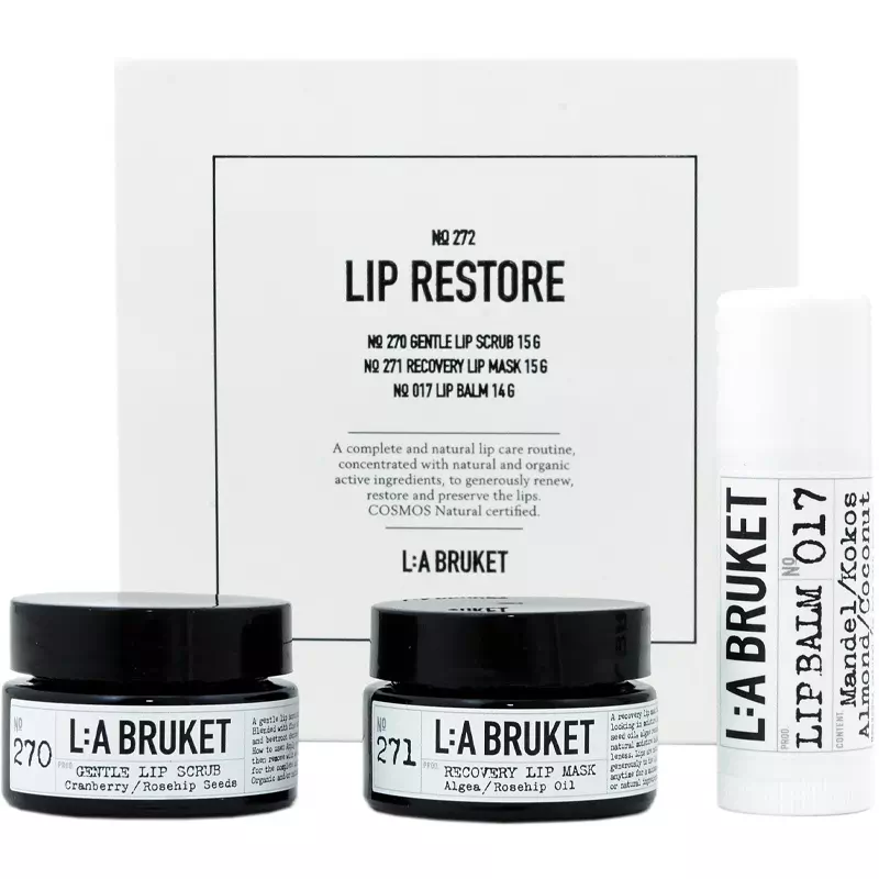 L:A Bruket 272 Lip Restore Kit