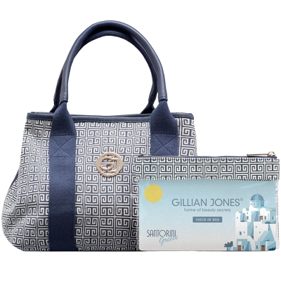 Gillian Jones Mary Bag - Santorini Print 10020-13