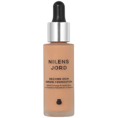 Nilens Jord Second Skin Serum Foundation 28 ml - No. 557 Sand