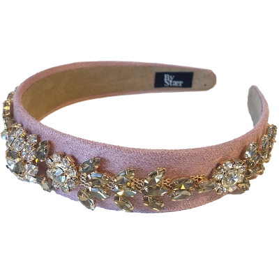 By Stær VITA Hairband - Rose With Stone