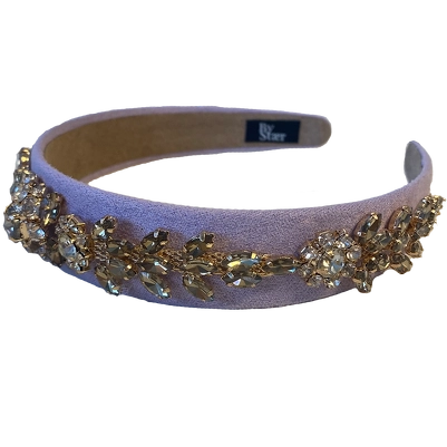 By Stær VITA Hairband - Purple With Stone