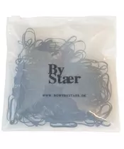 By Stær Silicone Elastics 200 Pieces - Black/Brown