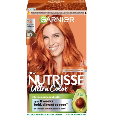 Garnier Nutrisse Ultra Color - 7.4 Copper Passion
