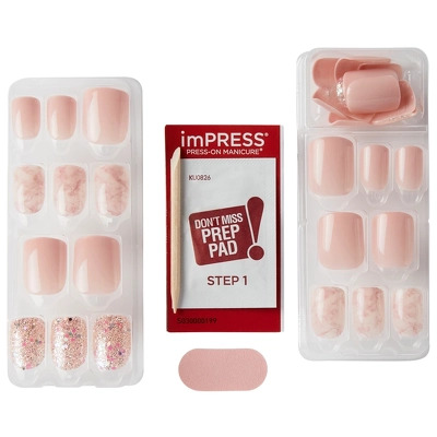 Kiss ImPRESS Press-On Nails Wider Fit - Just A Dream