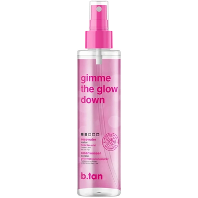 b.tan Gimme The Glow Down Rose Water Facial Tan Mist 190 ml