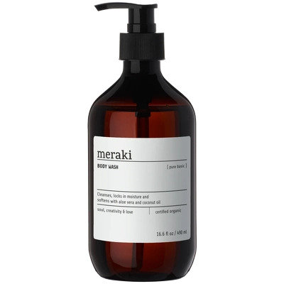 Meraki Body Wash 490 ml - Pure Basic