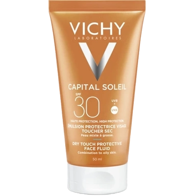 Vichy Capital Soleil Dry Touch Protective Face Fluid SPF 30 - 50 ml