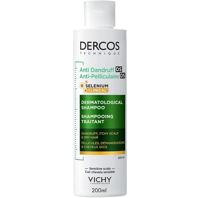Vichy Dercos Technique Anti-Dandruff Shampoo Dry Hair 200 ml