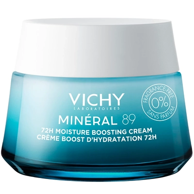 Vichy Minéral 89 72H Moisture Boosting Cream Fragrance Free 50 ml
