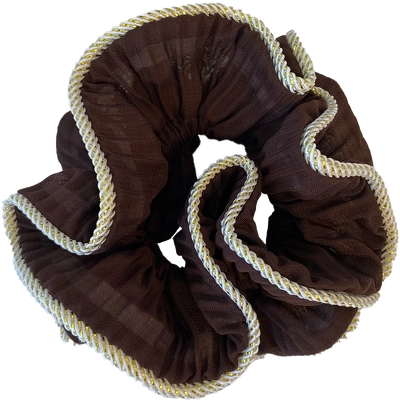 By Stær LILJE Scrunchie - Chocolate
