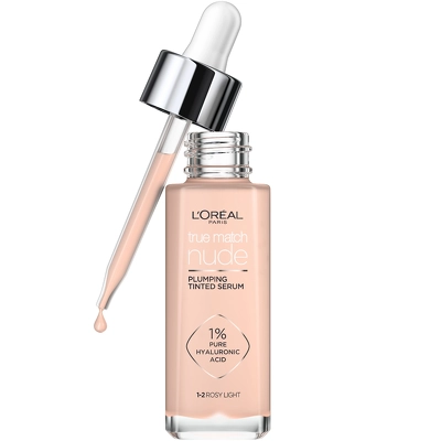 L'Oréal Paris Cosmetics True Match Nude Plumping Tinted Serum 30 ml - No. 1-2 Rosy Light