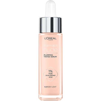 L'Oréal Paris Cosmetics True Match Nude Plumping Tinted Serum 30 ml - No. 1-2 Rosy Light