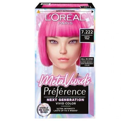 L'Oréal Paris Préférence Metavivids - 7.222 Meta Pink