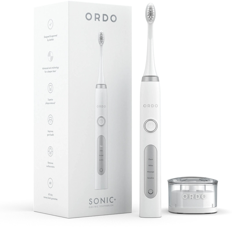 Ordo Sonic+ Elektrisk tandbørste i hvid