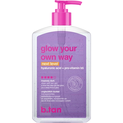 b.tan Glow Your Own Way Next Level Self Tan Gel 473 ml