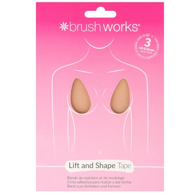 Brushworks Lift & Shape Tape 3 Pairs