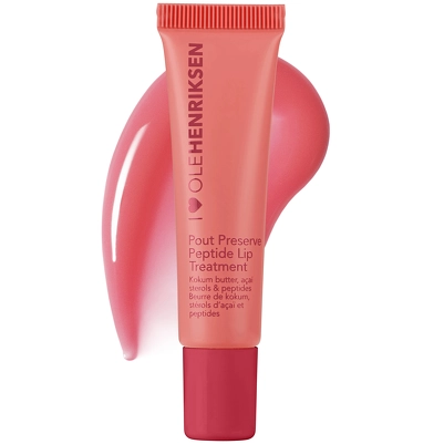 Ole Henriksen Pout Preserve Peptide Lip Treatment 12 ml - Strawberry Sorbet