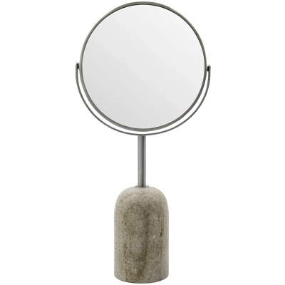 Meraki Marble Double Sided Mirror - Beige