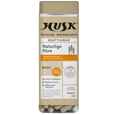 HUSK Psyllium Mavebalance Capsules 225 Pieces