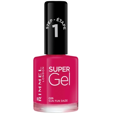 RIMMEL Super Gel Nail Polish 12 ml - 024 Red Ginger