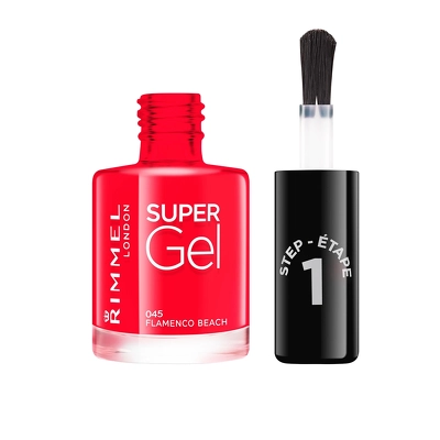 RIMMEL Super Gel Nail Polish 12 ml - 045 Flamenco Beach