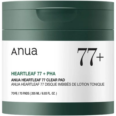 Anua Heartleaf 77% Clear Pads 70 Pieces