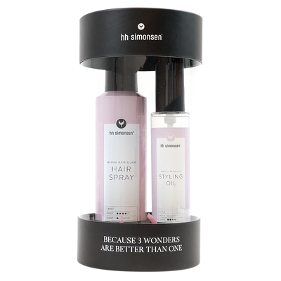HH Simonsen Styling Oil & Hairspray + Hair Claw (Limited Edition)