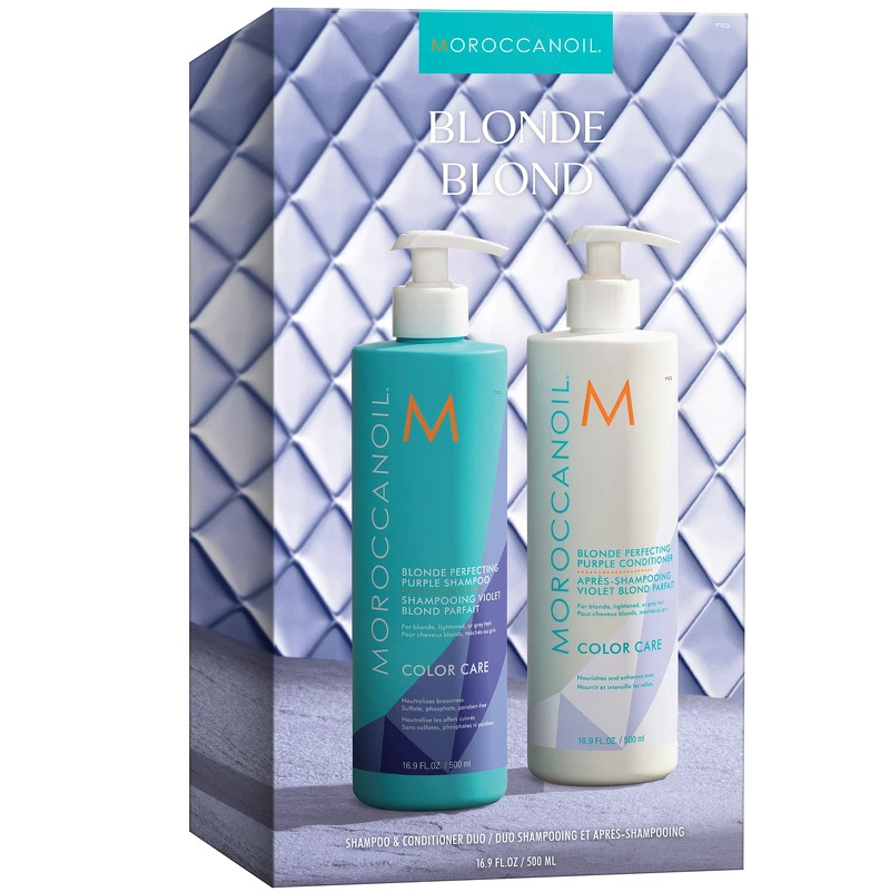 4: Moroccanoil Duo Box Blonde Shampoo + Conditioner 500 ml (Limited Edition)