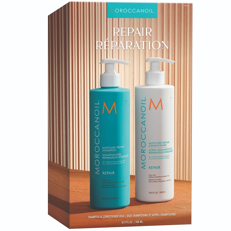 5: Moroccanoil Duo Box Moisture Repair Shampoo + Conditioner 500 ml (Limited Edition)