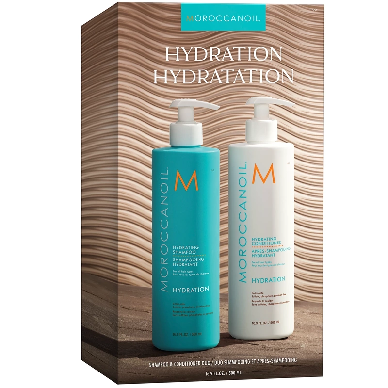 3: Moroccanoil Duo Box Hydrating Shampoo + Conditioner 500 ml (Limited Edition)