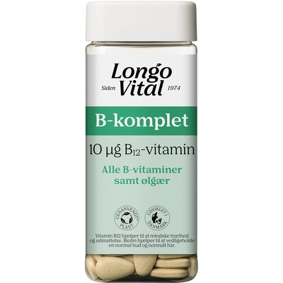 LongoVital B-komplet 180 Pieces