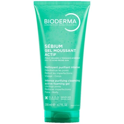 Bioderma Sébium Gel Moussant Actif 200 ml