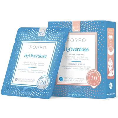 FOREO H2Overdose 2.0 UFO™-Mask 6 Pieces