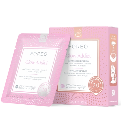 FOREO Glow Addict 2.0 UFO™-Mask 6 Pieces
