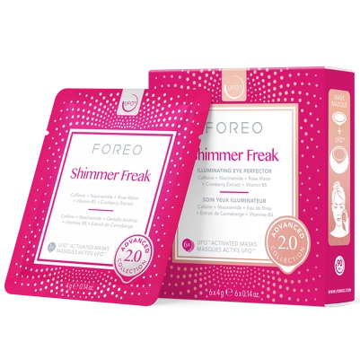 FOREO Shimmer Freak 2.0 UFO™-Mask 6 Pieces