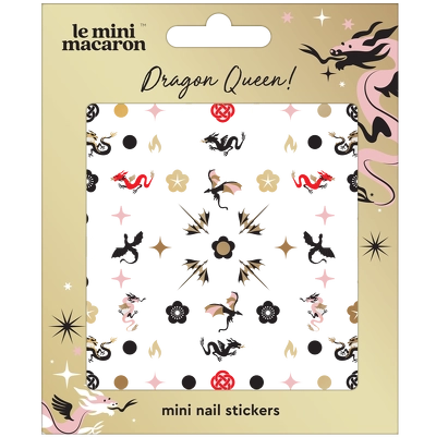 Le Mini Macaron Mini Nail Art Stickers - Dragon Queen